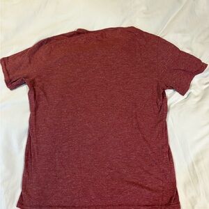 Michael Brandon Maroon Short Sleeve Tee